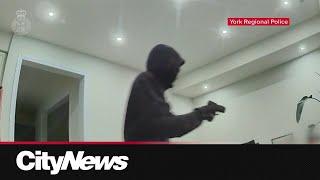 WATCH: Markham home invasion caught on camera, suspects sought