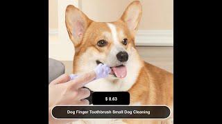 Dog Finger Toothbrush Small Dog Cleaning