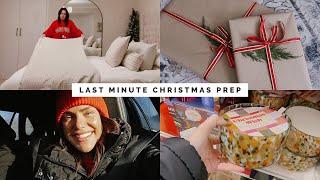 LAST MINUTE CHRISTMAS PREP, EASY GIFT WRAPPING IDEAS & LAST MINUTE GIFTING FROM DUNELM & SAINSBURY'S