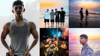 “Chest Day in Goa: Catching My First Beach Sunset | Day 02