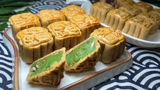 传统月饼食谱 | 一次做就成功 自制月饼教程 | Traditional Mooncake Recipe