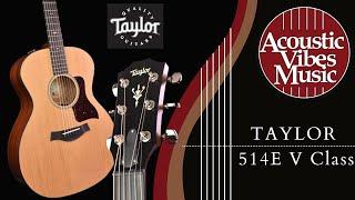 Taylor  514 E at Acoustic Vibes Music [Guitar Demonstration and Review]