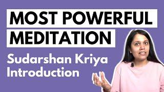 What is Sudarshan Kriya? | Introduction to Meditation & Breath | Meditate with me | Art of Living