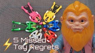 Top 5 Missed Power Rangers Toy Regrets