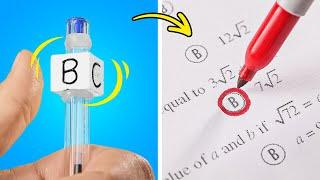 BEST SCHOOL HACKS & CRAFTS THAT MAKE STUDYING EASY! 