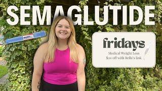 Getting Semaglutide from Fridays Telehealth - Announcements About My GLP-1 Weight Loss Journey!