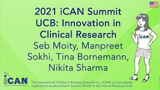 UCB at the 2021 iCAN Summit on Innovation in Clinical Research