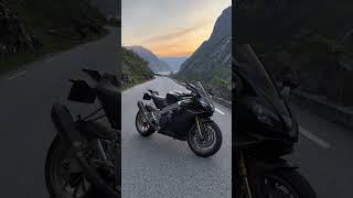 217hp superbike and the best road in Norway 