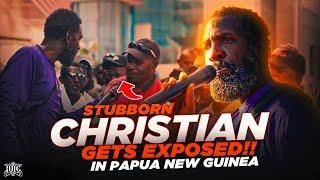 Bishop Nathanyel | Stubborn Christian Gets Exposed In Papua New Guinea #papuanewguinea