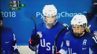 2018 USA Women Ice Hockey Gold - J Lamoureux Shootout Goal