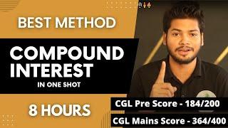 Compound Interest in one shot | Best Method by CGL Topper Abhishek Ojha