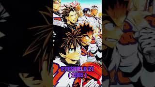 Top 5 best anime sports genre #shorts