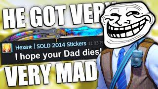 TROLLING A SCAMMER with a $20k BLUE GEM | TDM_Heyzeus