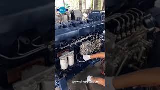 Weichai WP12 500hp marine engine in the test--Sinooutput