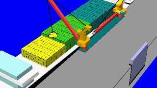 01 Ship-mounted crane: Uncontrolled simulation.