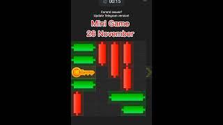 Mini Game Today 26 November Hamster Kombat How To Solve Mini Game Puzzle in Hamster Kombat ()SOLVED