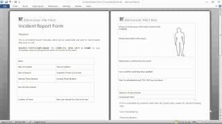 Incident Report Template