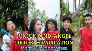 Part 12 | Jun² and Angel | Funny Tiktok Compilation | @jericogarrido4914 GoodVibes