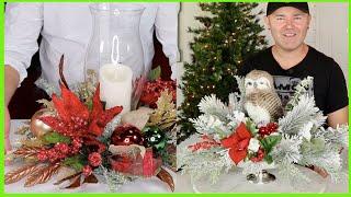 Five Budget Friendly Christmas Centerpiece DIY Ideas / Christmas Decorations 2023 / Ramon At Home