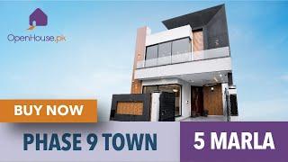 Luxurious 5 Marla House Tour in DHA 9 Town, Lahore | Modern Living Awaits!