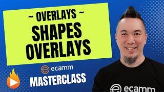 How To Add Shape Overlays in Ecamm Live