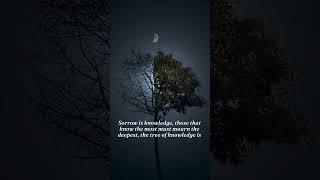 Sorrow is knowledge, those that know the most must mourn the ….. Lord Byron (1788 - 1824)#shorts