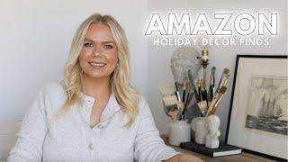 AMAZON HOLIDAY HOME DECOR  | Amazon Home Decor Haul | Amazon Must Haves 2024 | Brandy Jackson