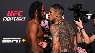 Encaradas da Pesagem | UFC Vegas 100: Magny x Prates