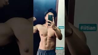 Transformation in IIT || Study and Bodybuilding  || IIT INDORE || #iitindore