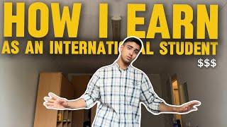 HOW I EARN AS AN INTERNATIONAL STUDENT LIVING ABROAD | LITHUANIA