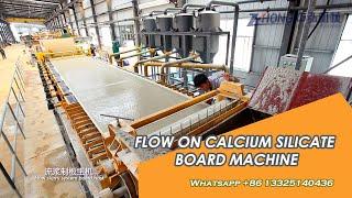 Fireproof Calcium Silicate Board Machine, Fiber Reinforced Cement Sheet Production Line