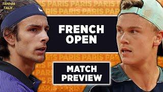 Musetti vs Rune | French Open 2025 | Tennis Talk Preview