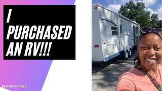 Come purchase an Rv / Camper with me! Solo Black Female ️