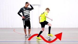 EXTRAORDINARY FOOTBALL SKILLS FROM THE KID | Tutorial for young players