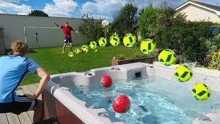 EXTREME GARDEN FOOTBALL CHALLENGES