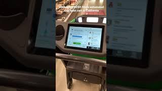 #shorts AMAZON FRESH Store automated Checkout Cart in California