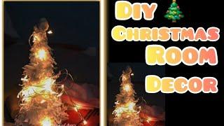 Diy christmas room decor ideas  x-mas tree   #christmas