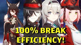 100% BREAK EFFICIENCY! E1S0 Fugue x Boothill, Rappa & Firefly Showcase | Honkai: Star Rail 2.7