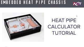 Heat Pipe Calculator Tutorial