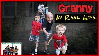 Granny Game In Real Life In Granny's House / That YouTub3 Family