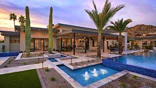 TOUR A $8M Scottsdale New Construction Luxury Home | Scottsdale Real Estate | STRIETZEL BROTHERS