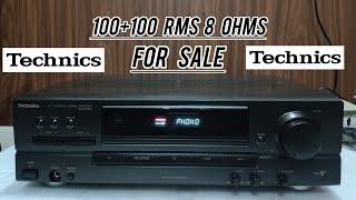 PRICE 20,000 (9310741161) TECHNICS SA EX140 STEREO RECEIVER AMPLIFIER #forsale #vintage