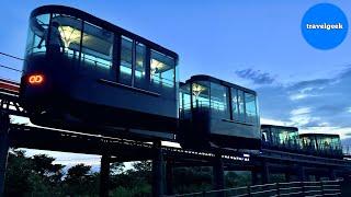 A New Transport! Trying Japan's Horizontal Elevator Ride | Inasayama Slope Car