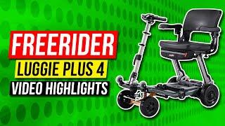 FreeRider Luggie Plus 4 Wheel Scooter [2025]