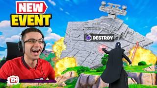 NickEh30 reacts to Star Destroyer Event in Fortnite!