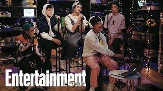 PRETTYMUCH Performs 'Gone 2 Long' | In The Basement | Entertainment Weekly