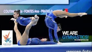 2018 Acrobatic Worlds, Antwerp (BEL) - Highlights WOMEN'S GROUPS FINAL - We Are Gymnastics !