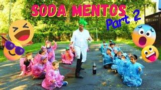 Science Experiments for kids Soda & Mentos with Dr. Shnitzel's Wacky Science part 2