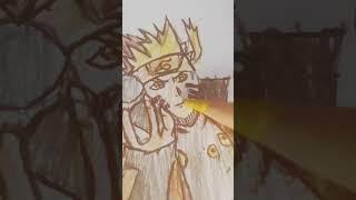 Naruto check mode. Drawing. Super hard.