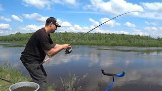 Feeder fishing is always great. Feeder fishing.